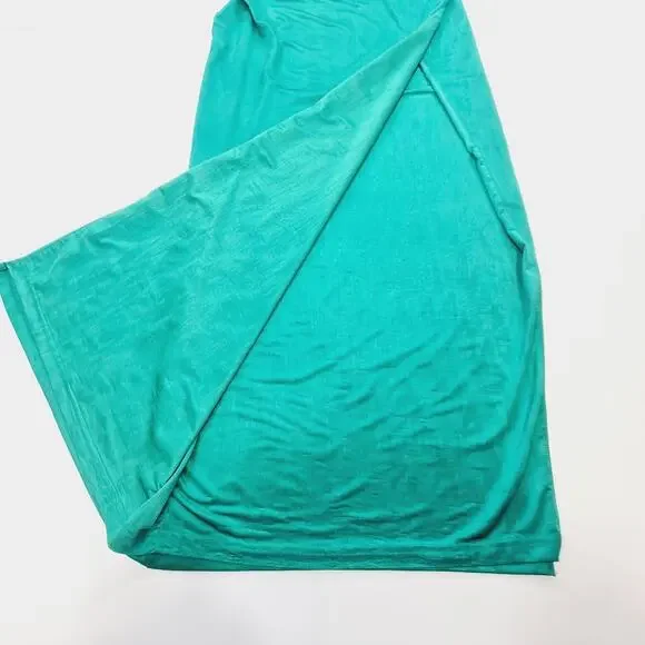 Superdown Karolyna Maxi Skirt Set in Teal Large